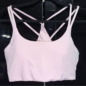 Fabletics Blush Strappy Sports Bra